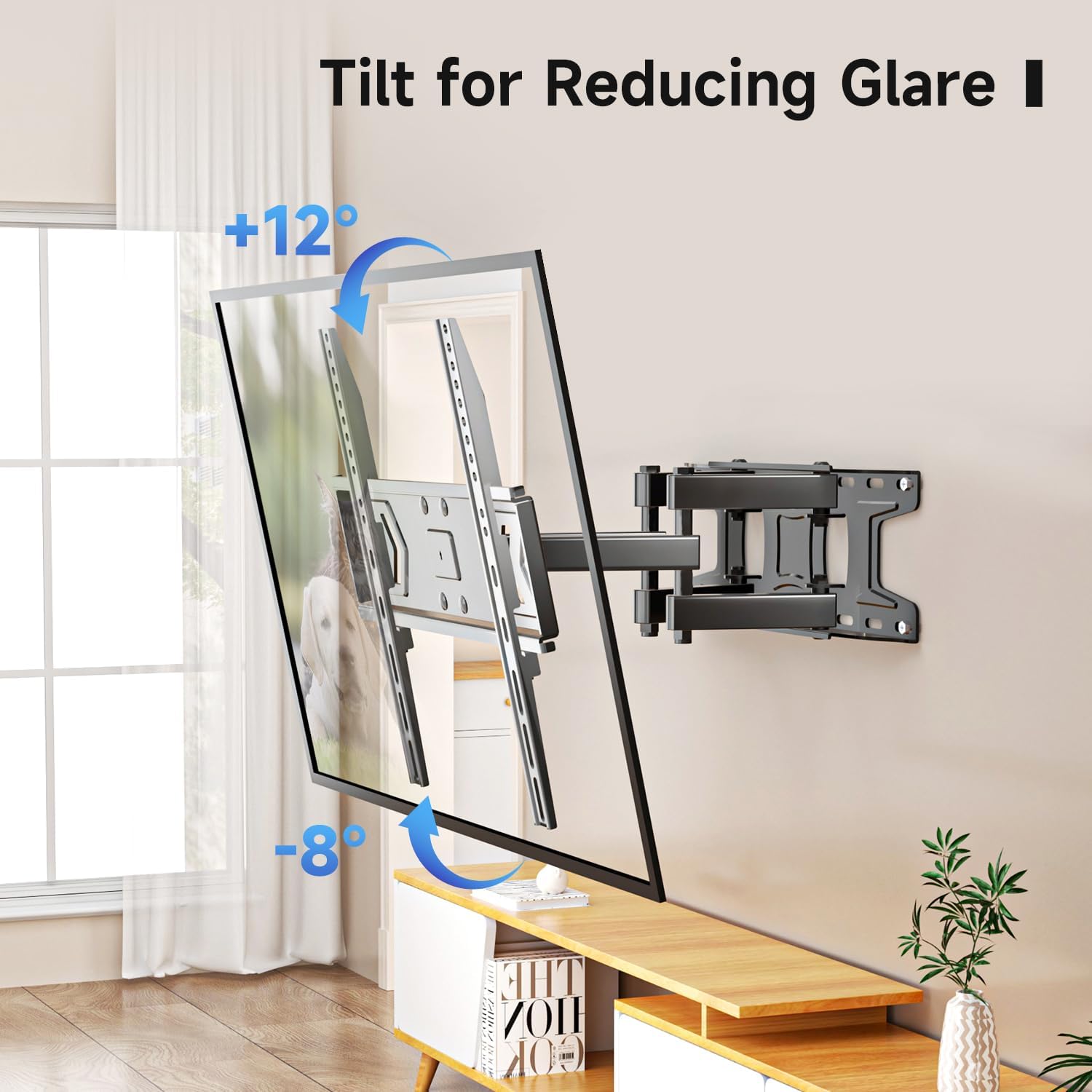 Thumbnail 2 de suptek MA001 36.8cm Slim Full Motion TV Bracket