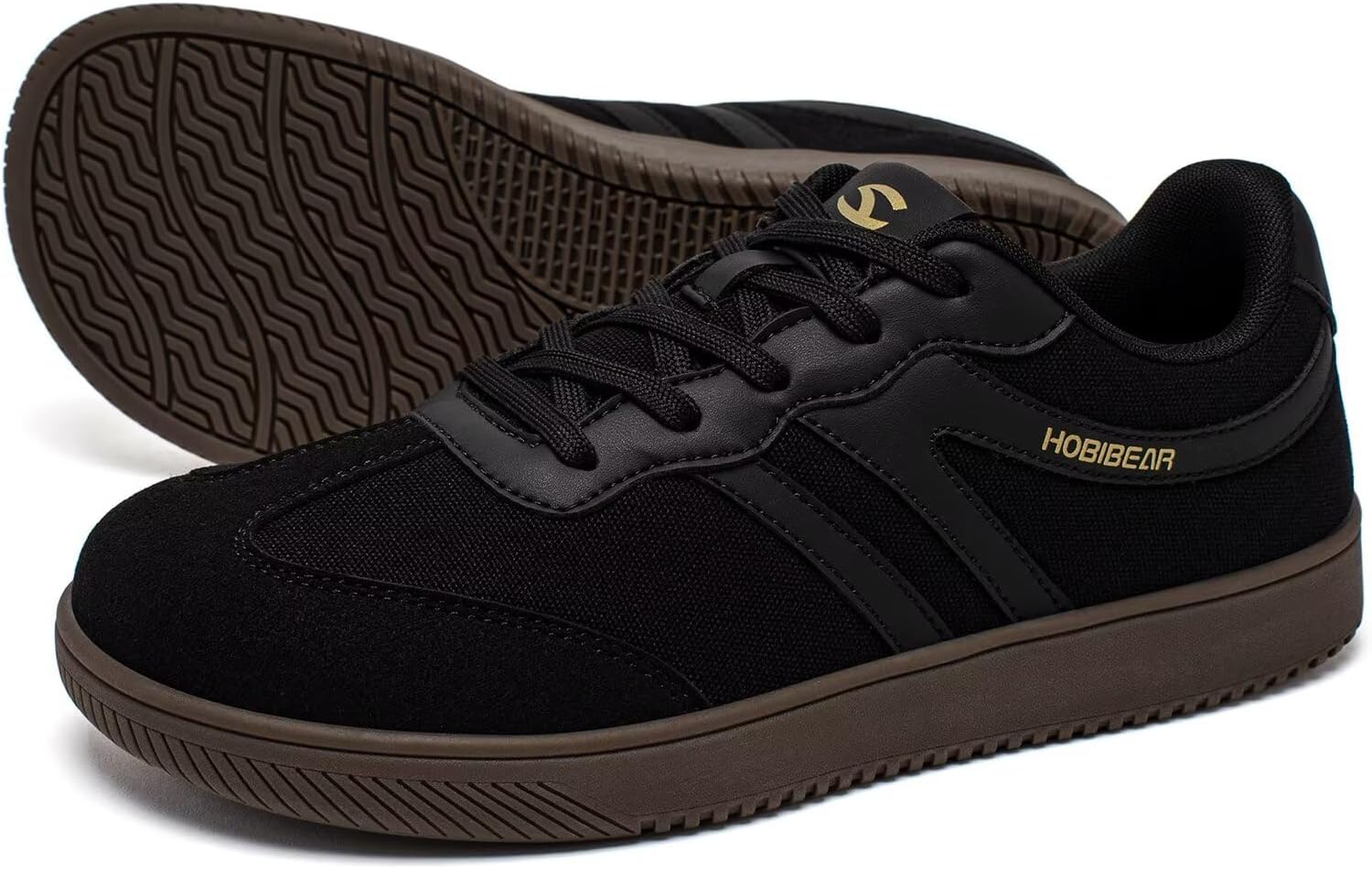 Thumbnail 1 de HOBIBEAR barefoot wide casual lace-up retro fashion sneakers