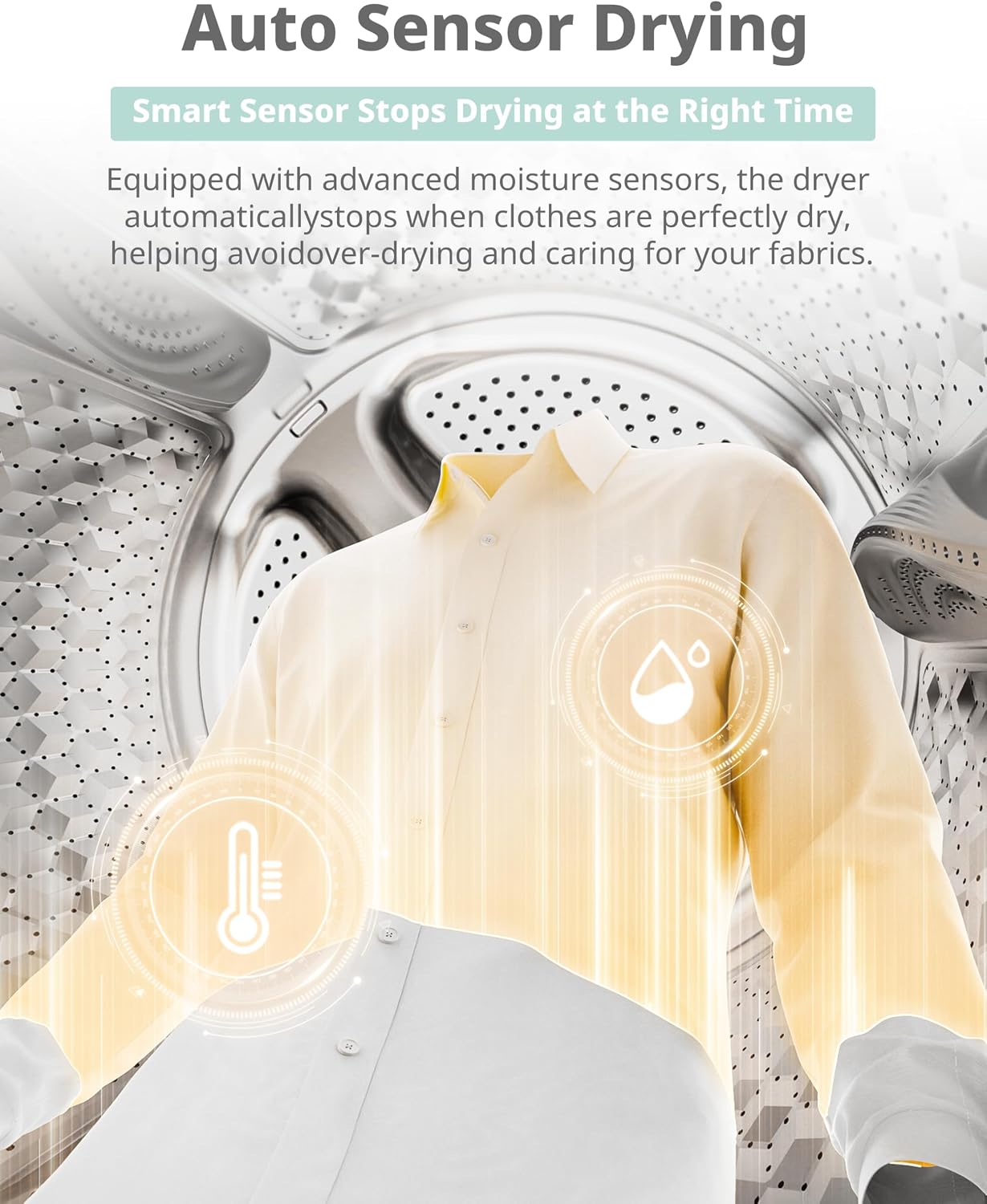 Thumbnail 3 de COMFEE' 10kg/7kg Washer Dryer Machine 2 in 1 – Energy Class A with BLDC Motor