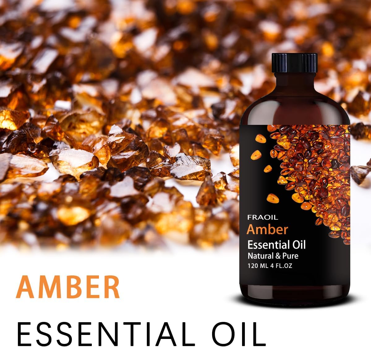 Detalle de FRAOIL Cinnamon Essential Oil 16 oz (480 ml) for Diffuser, DIY Crafts & Aromatherapy
