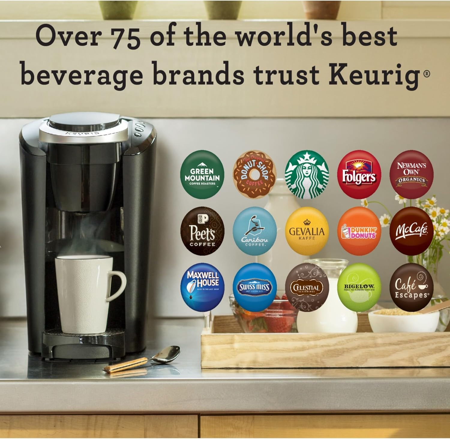 Thumbnail 6 de Keurig K-Compact K-Cup pod brewer with 36 oz