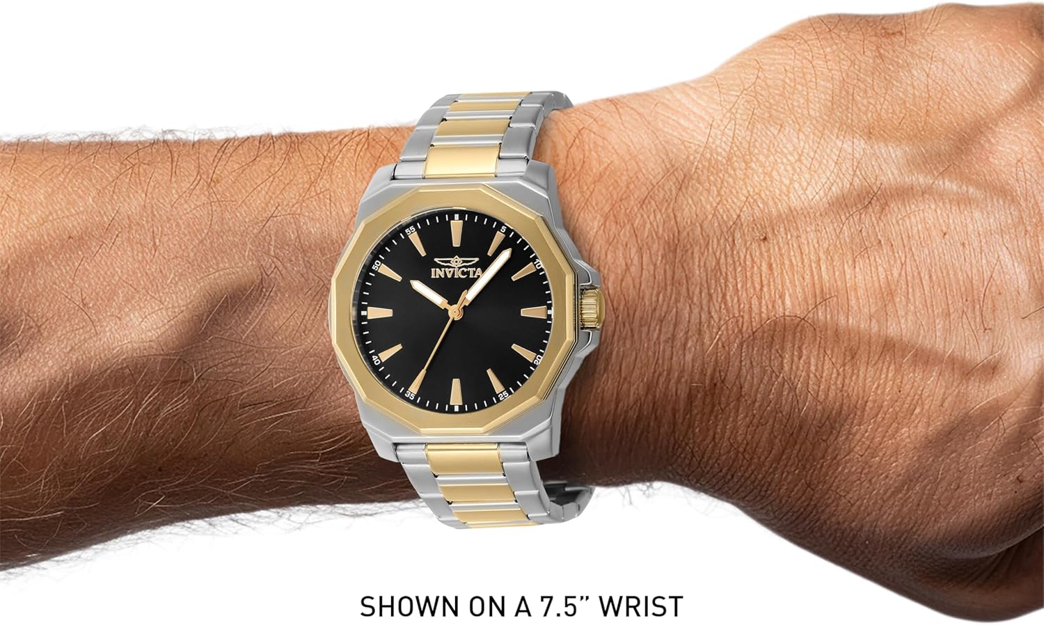 Thumbnail 4 de Invicta Speedway Homme 42 mm — Montre quartz en acier inoxydable, cadran noir
