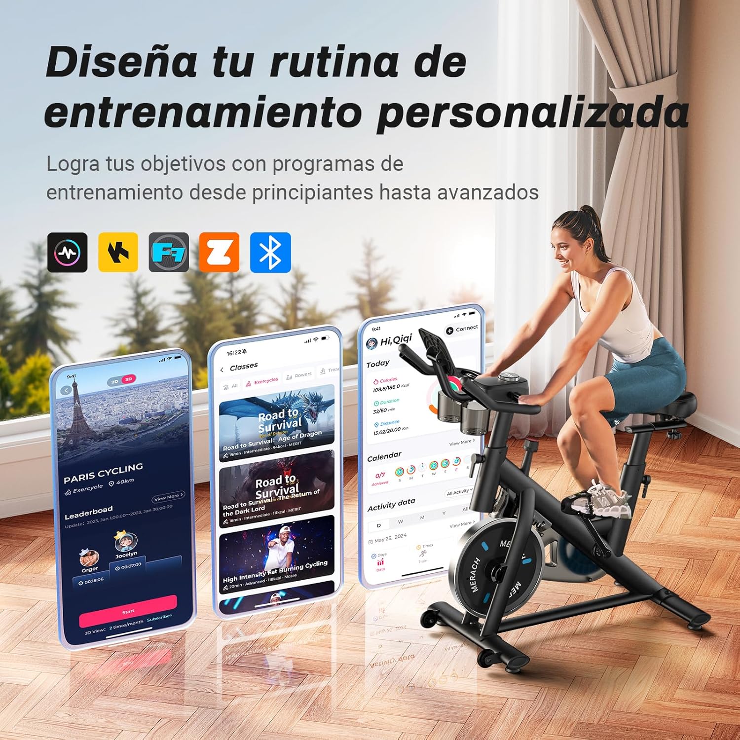 Thumbnail 1 de MERACH Cycleta profesional 136 KG