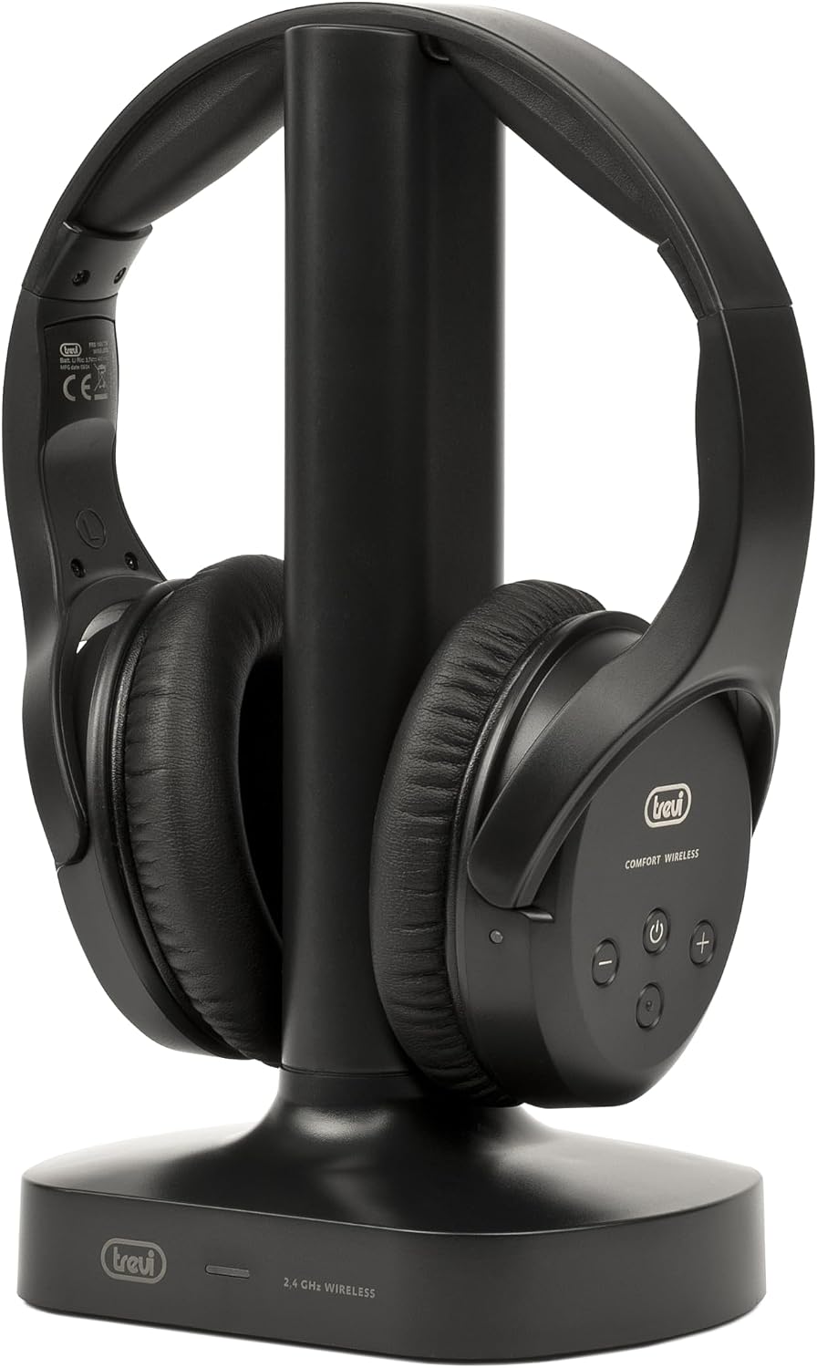 Detalle de Trevi FRS 1480 R Cuffie TV Wireless: libertà fino a 30 m per TV e Hi‑Fi