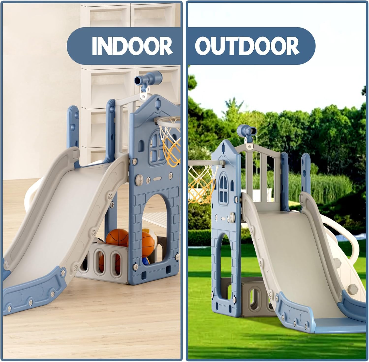 Thumbnail 6 de XJD 5-in-1 Toddler Slide
