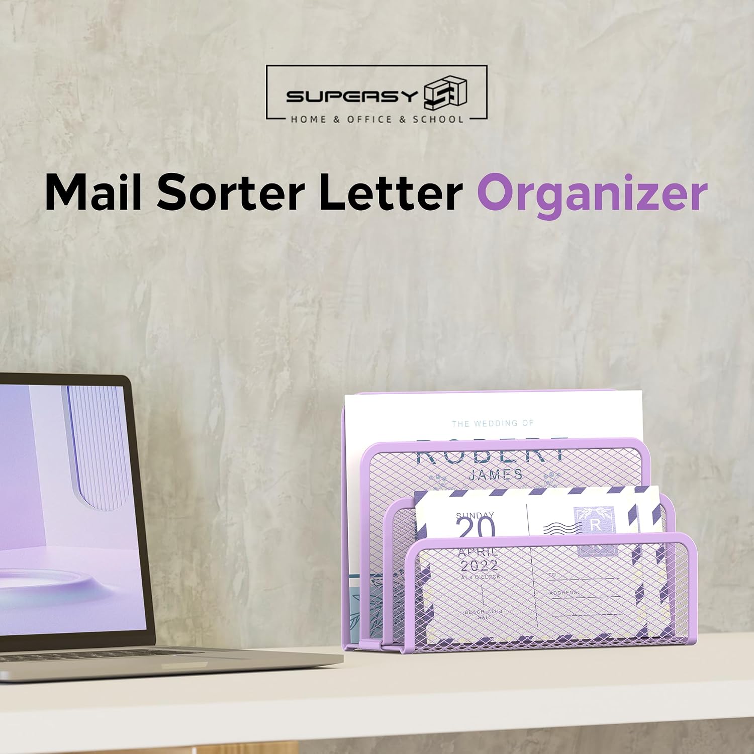 Thumbnail 1 de SUPEASY Mail Organizer, 3-Slot