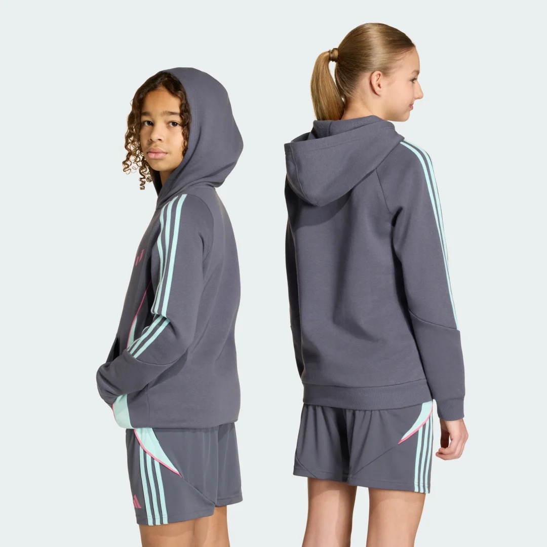 Thumbnail 1 de Sudadera con capucha Messi de Adidas — gris
