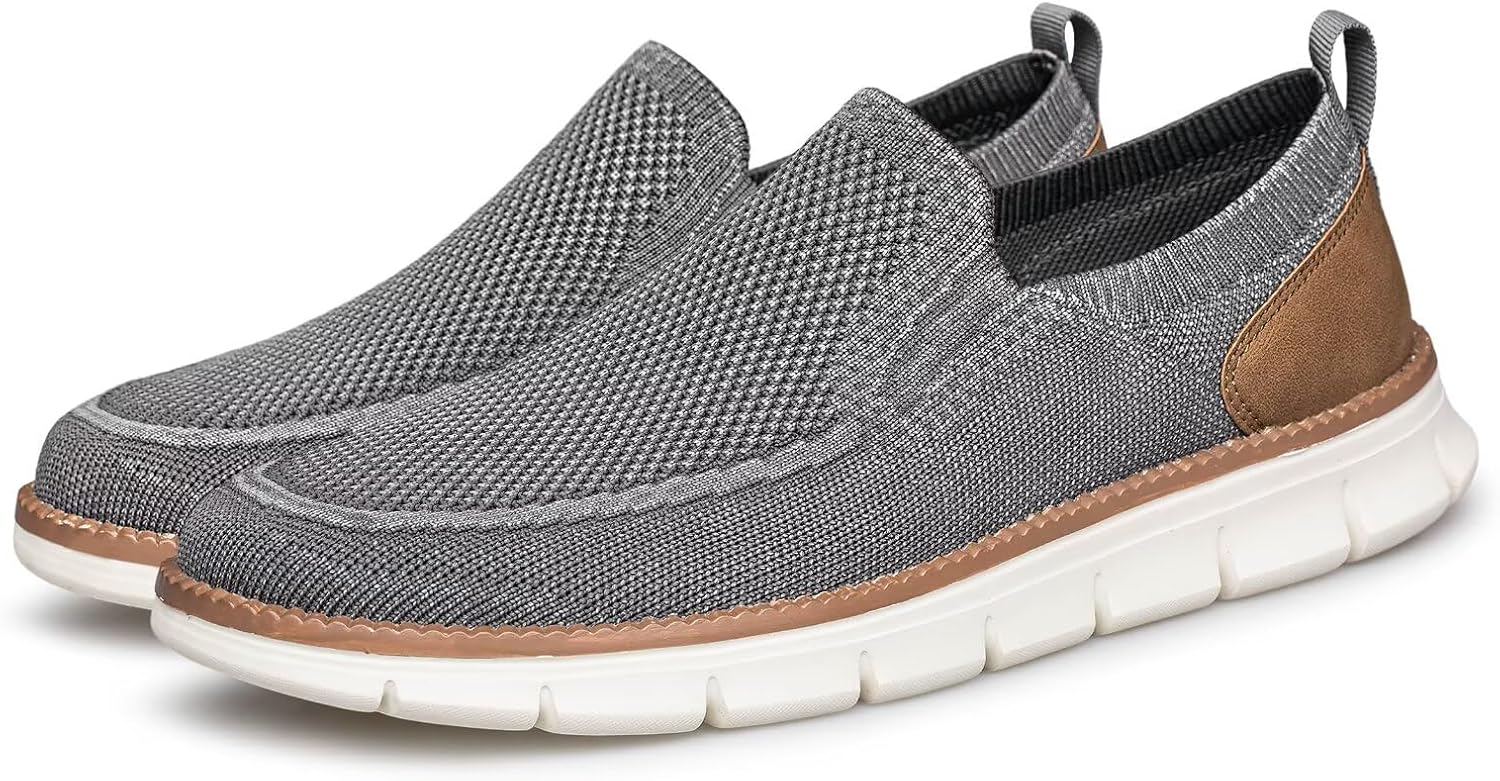 Detalle 2 de ADQ Mens loafer slip-on walking shoes