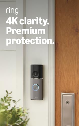 Detalle de Ring Battery Video Doorbell Pro (Newest Gen) with Retinal 4K and 10x Zoom