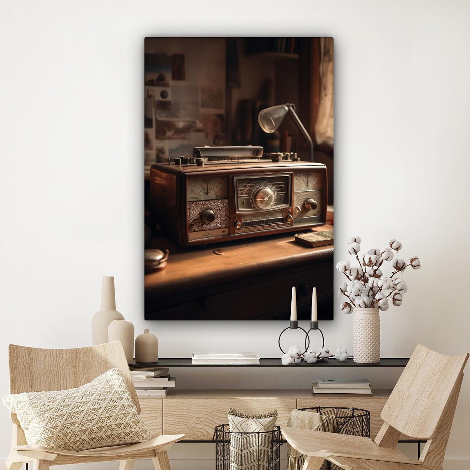 Thumbnail 4 de MuchoWow Impression sur Toile 80x120 cm