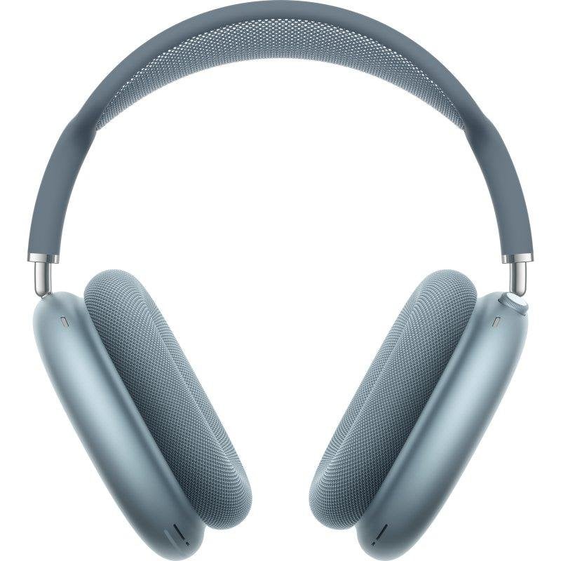 Detalle de AirPods Max 2 de Apple: auriculares inalámbricos con ANC y USB‑C en azul