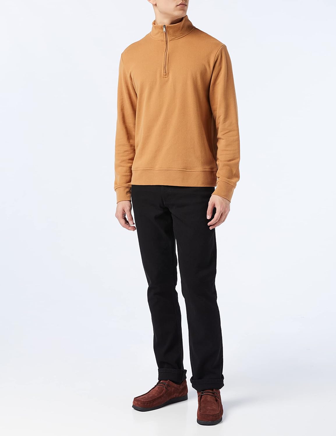 Detalle de Wrangler Herren Jeans Regular – Mid Waist, Regular Fit, Blau/Schwarz, Größe W30–W44, Länge 36