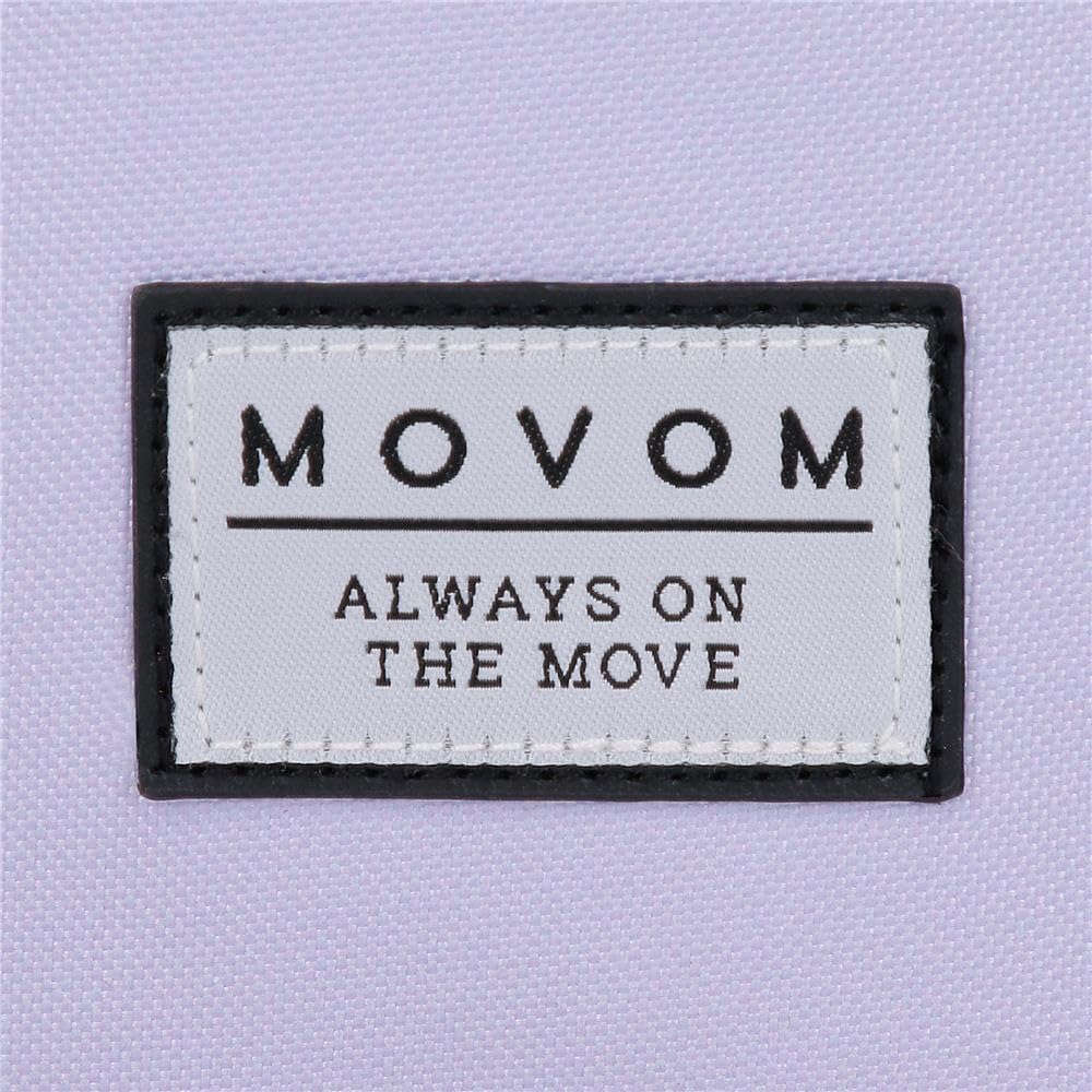 Detalle de Movom Always On The Move: zaino scuola con doppi scomparti, spallacci imbottiti e trolley strap
