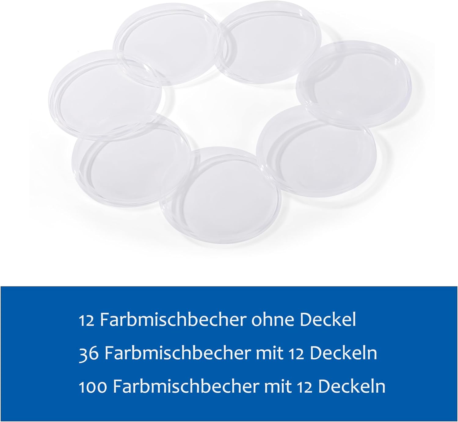 Thumbnail 5 de CR CHRWLIN Piant Mischbecher (12er-Pack) 40 oz / 1.370 ml Einweg mit Skala – für präzises Anmischen
