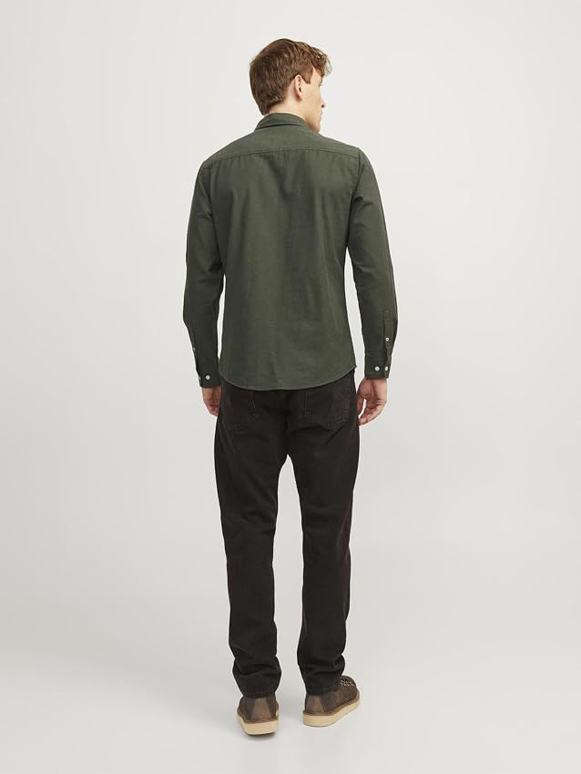 Thumbnail 3 de Jack & Jones Jjeoxford Shirt L/S S21 Noos — Camisa hombre L