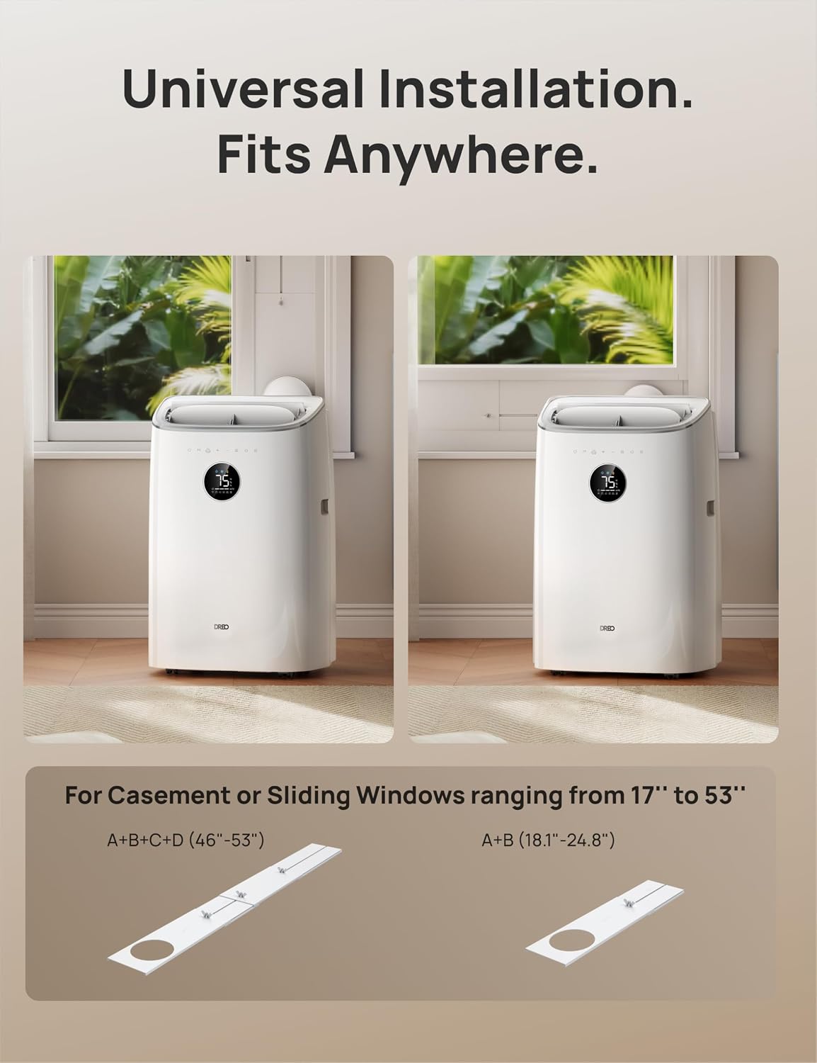 Thumbnail 6 de DREO AC318S Portable Air Conditioner, 8,000 BTU, Smart Controls