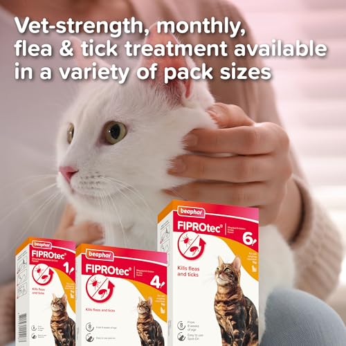 Thumbnail 7 de Beaphar FIPROtec Spot-On for Cats (6 Pipettes) – Vet-Strength Flea & Tick Protection