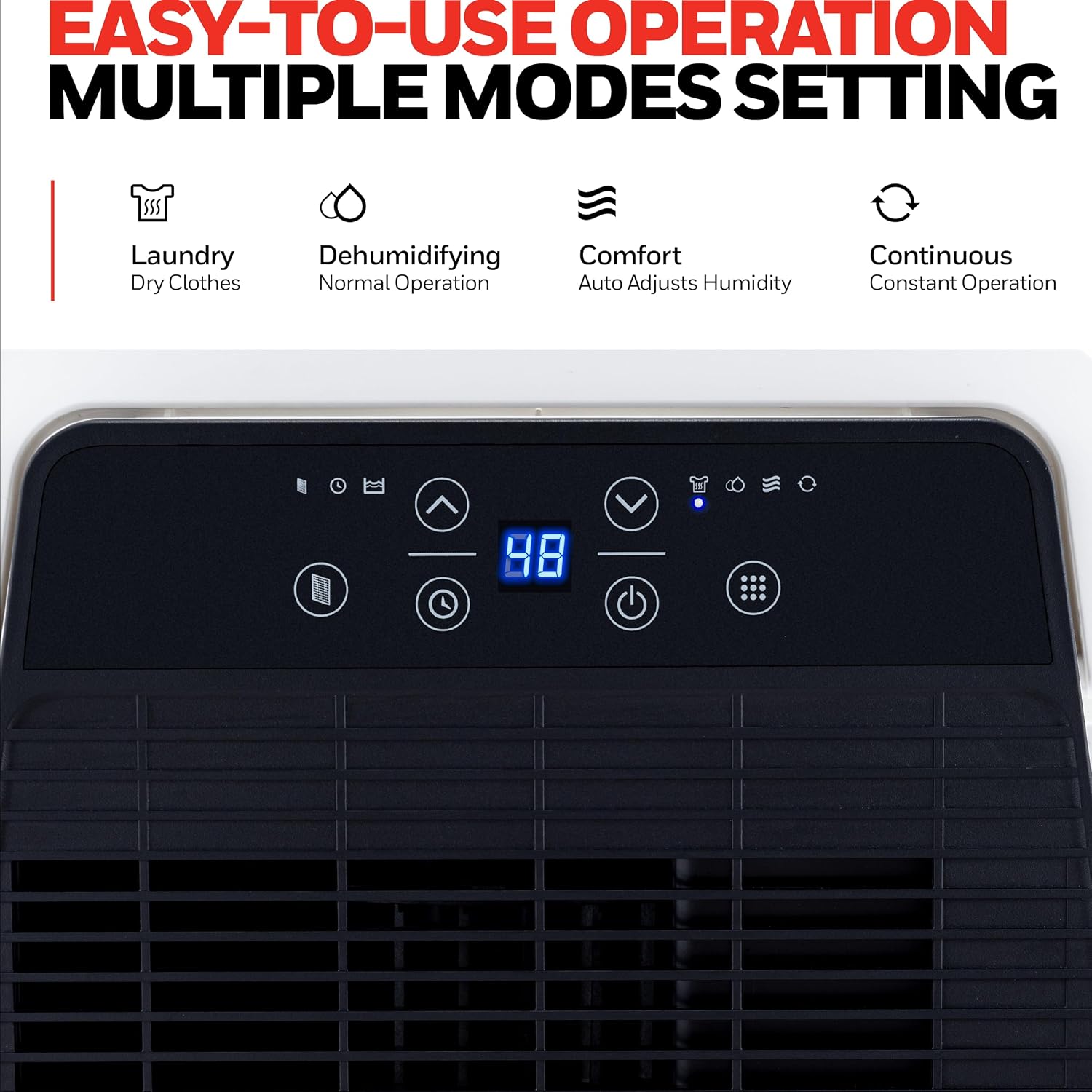 Thumbnail 4 de Honeywell 12L/Day Dehumidifier 2.5L tank