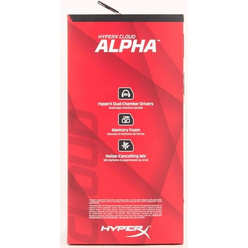 Thumbnail 13 de HyperX Cloud Alpha: cuffie da gaming con driver bidirezionale e comfort premium