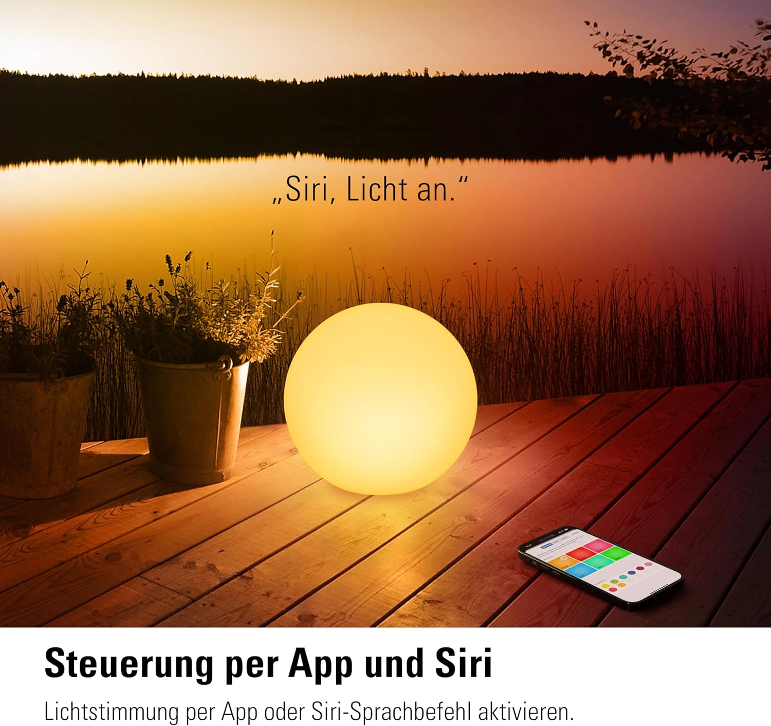 Thumbnail 2 de Eve Flare smarte LED-Kugel 90 lm