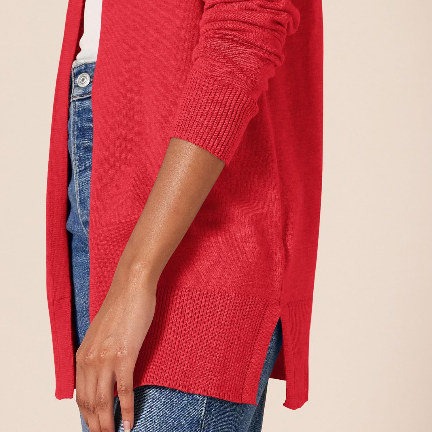 Thumbnail 3 de Amazon Essentials Women’s Lightweight Long Open-Front Cardigan (Plus Size available)