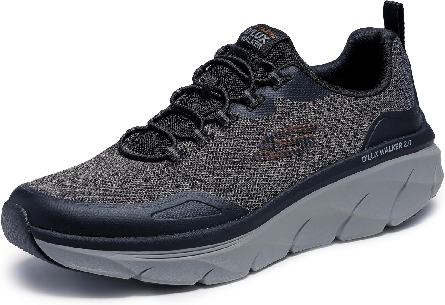 Detalle de Skechers Men's D'lux Walker 2.0 Steadyway Sneakers