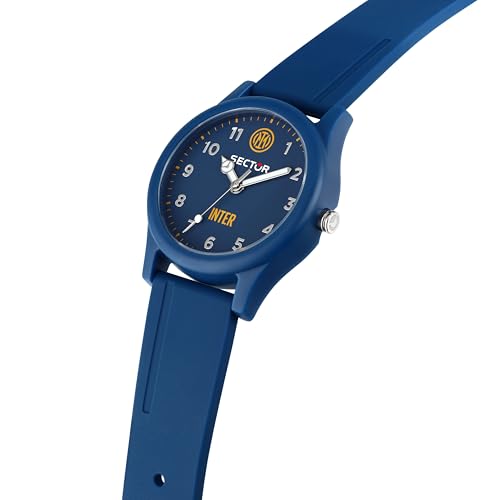 Detalle de Sector No Limits Orologio Uomo Solo Tempo 35 mm – Collezione EX-Q INTER Special Edition (R3251203008)