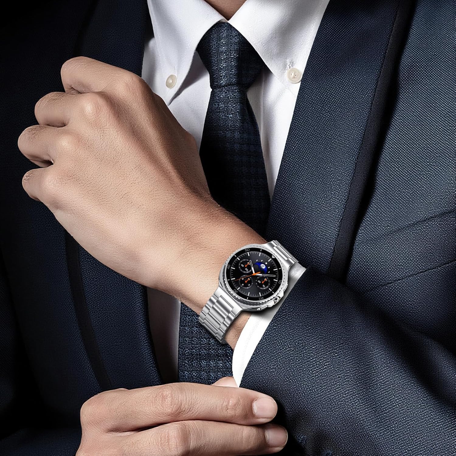 Thumbnail 4 de TiMOVO Cinturini in Metallo per Samsung Galaxy Watch 8 e Galaxy Watch 8 Classic (No Gap) — Acciaio Inossidabile, Regolabile