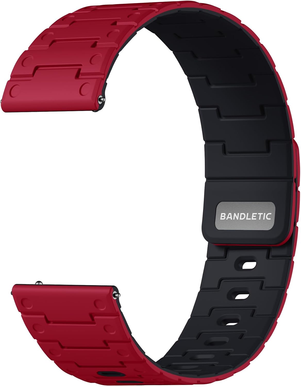 Detalle de Bandletic 20mm Magnetic Strap for Garmin and Samsung Smartwatches