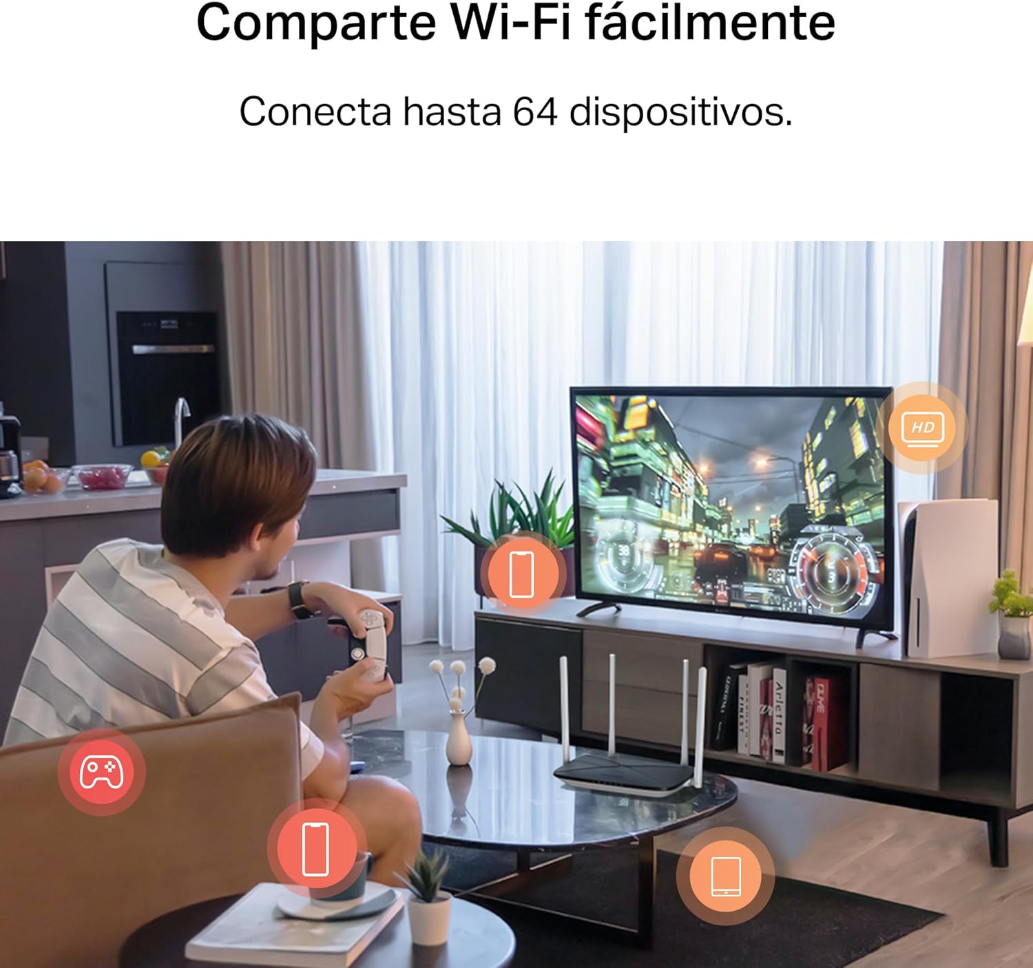 Thumbnail 6 de Mercusys MB135-4G router 4G LTE Cat4 64 dispositivos