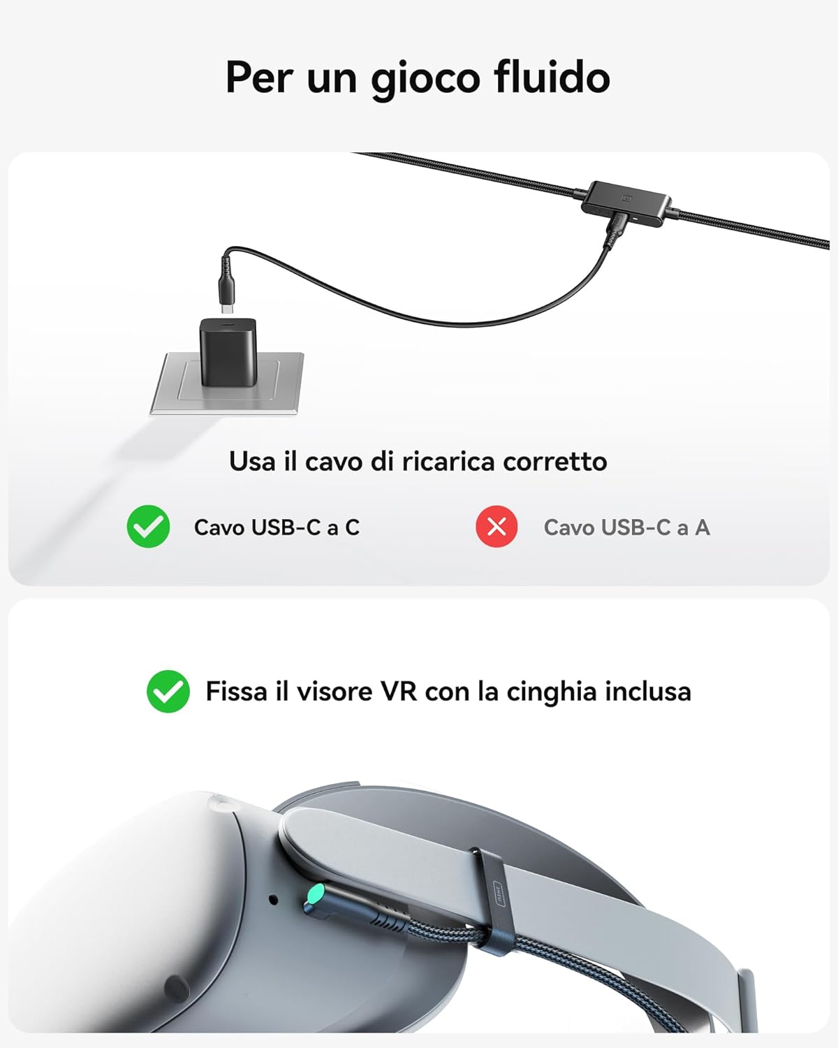 Thumbnail 3 de INIU Cavo Link 5m per VR