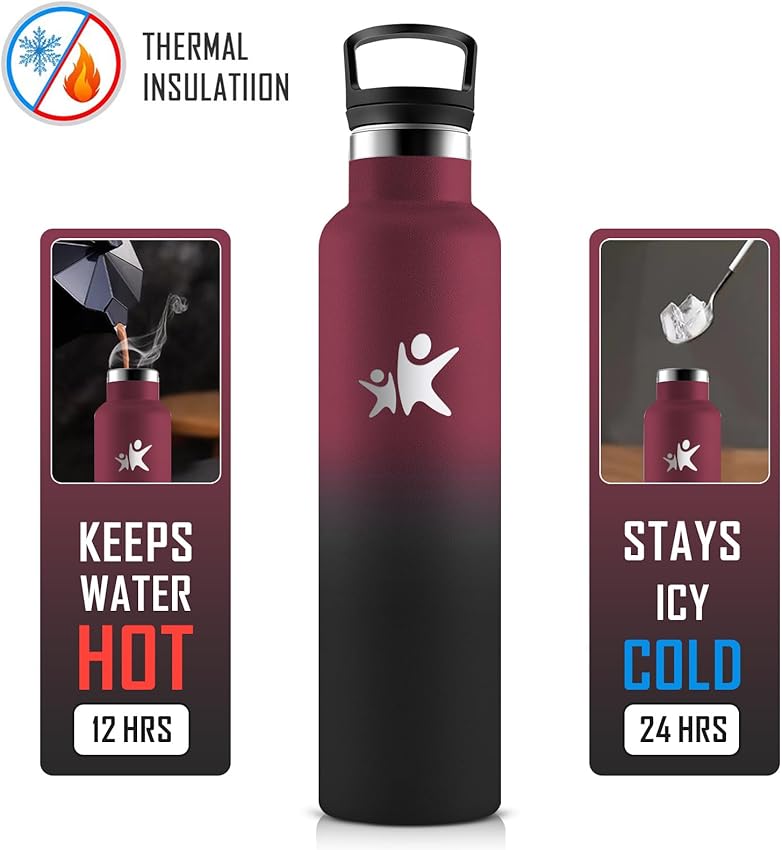 Thumbnail 2 de KollyKolla Botella de acero inoxidable 1 L