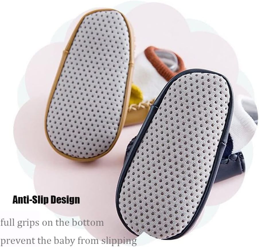 Thumbnail 4 de FedMois 3 Pairs Baby Slippers with Non-Skid Soles