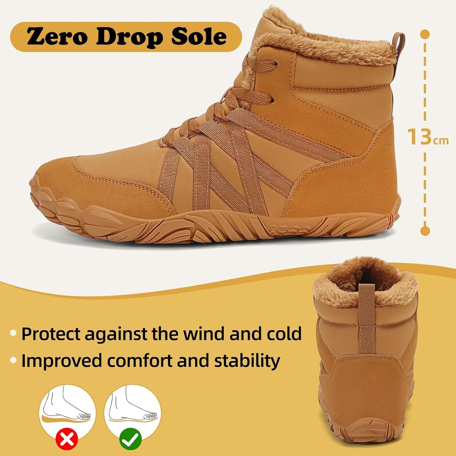 Thumbnail 4 de Mishansha Winter Barfußschuhe GR.36-48