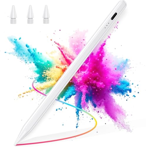 Detalle de BAZO Stylet pour iPad 2018-2026 – Charge rapide, rejet de la paume et aimants intégrés