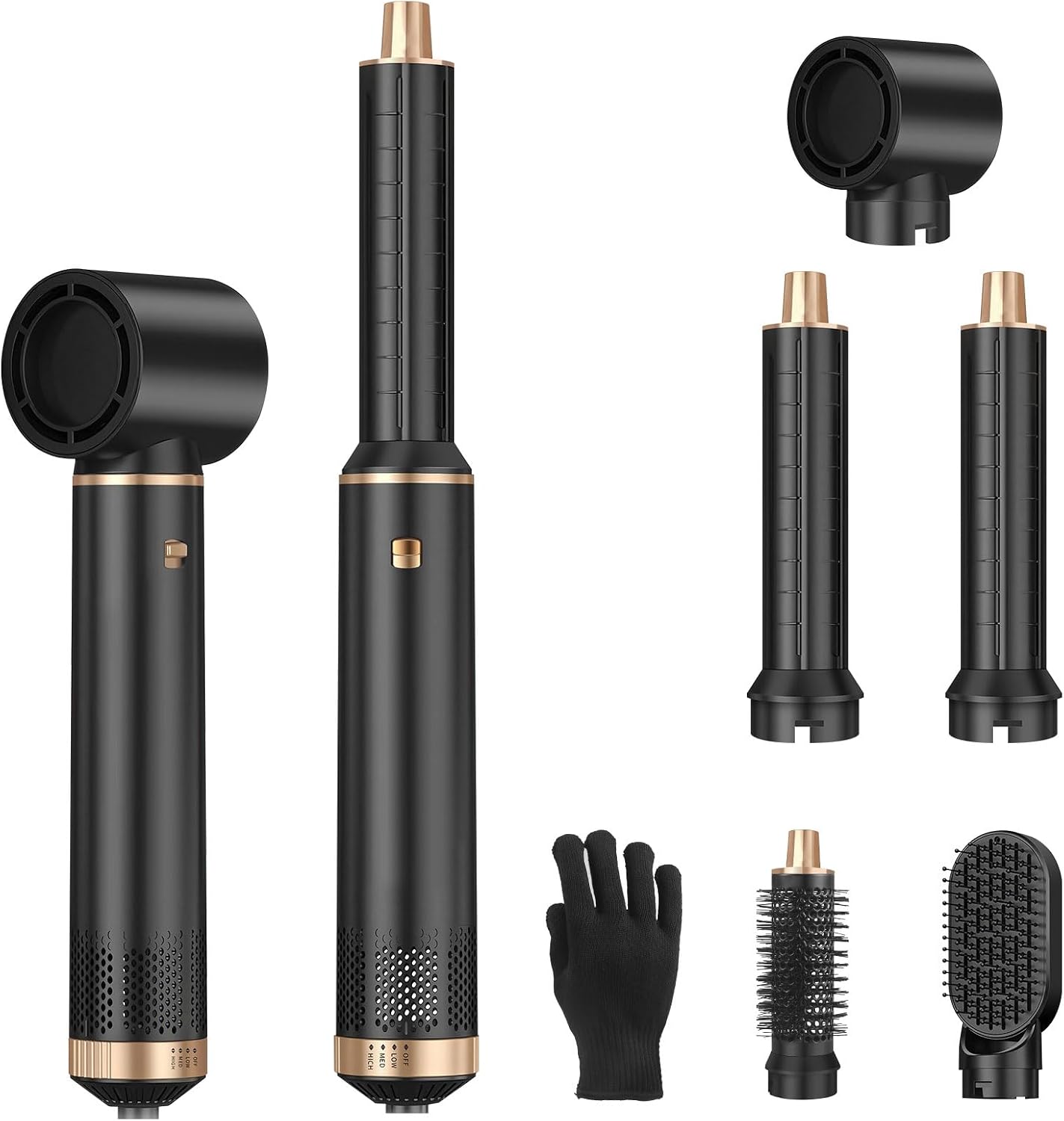 Detalle de Sendowtek 5-in-1 Hot Air Styler 1000W hair tool 💇♀