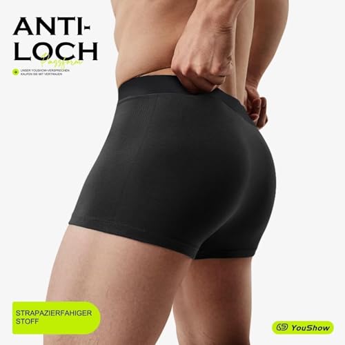Thumbnail 3 de YouShow Men's Underwear Trunks XL – 6 Pack Cotton Boxers