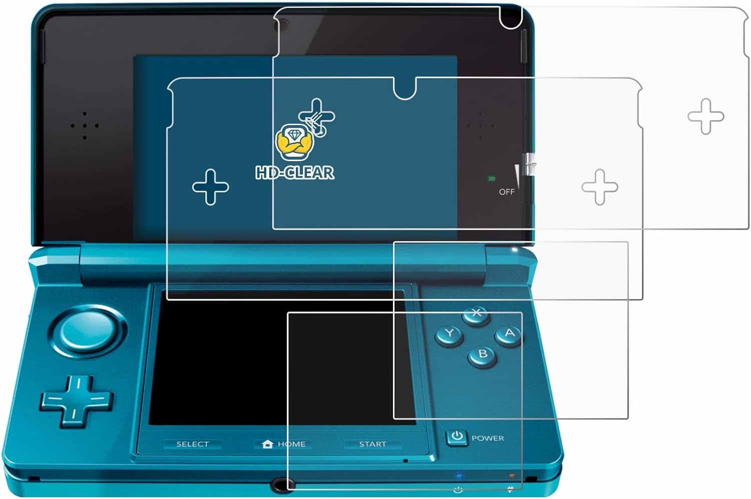Thumbnail 1 de BROTECT Screen Protector for Nintendo 3DS (2 Pack) – HD-Clear Protection Film