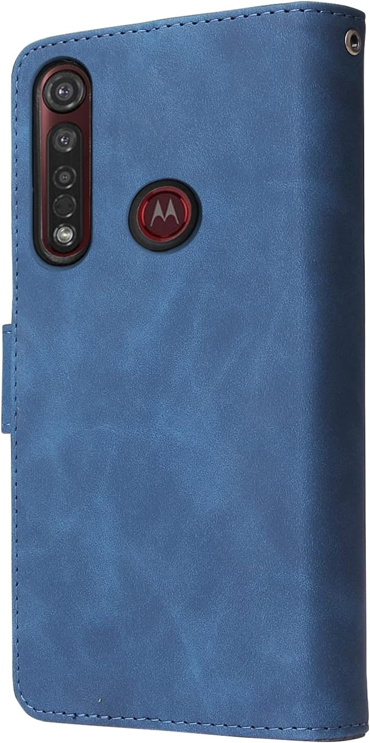 Thumbnail 6 de Asuwish Wallet Case with Tempered Glass Screen Protector for Moto G8 Plus