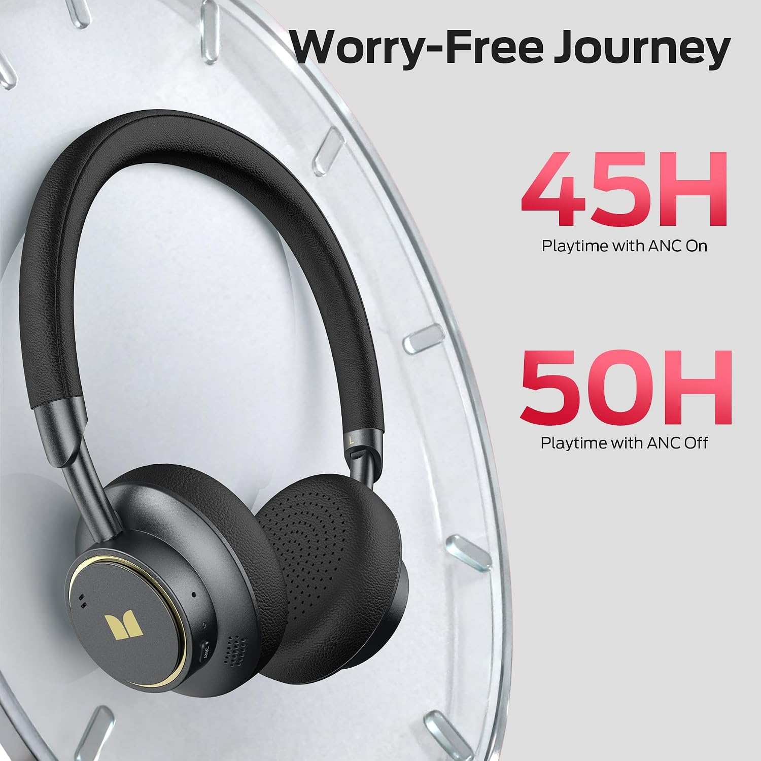 Detalle de Monster over-ear headphones, Bluetooth 6.0