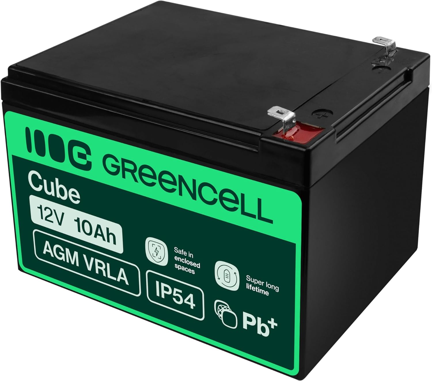 Detalle 2 de GreenCell Batteria AGM 12V 🔌