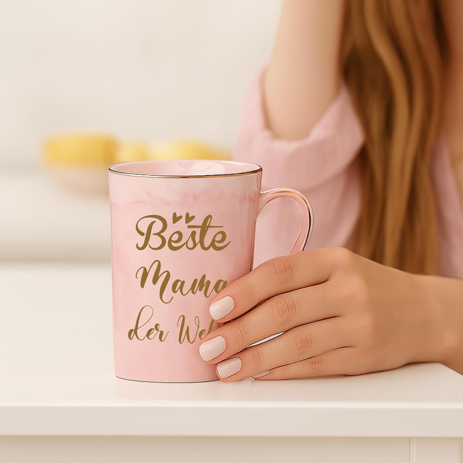 Thumbnail 1 de Verdaxis Kaffeetasse „Beste Mama der Welt“ (400 ml) – Geschenk für Muttertag, Geburtstag & Weihnachten