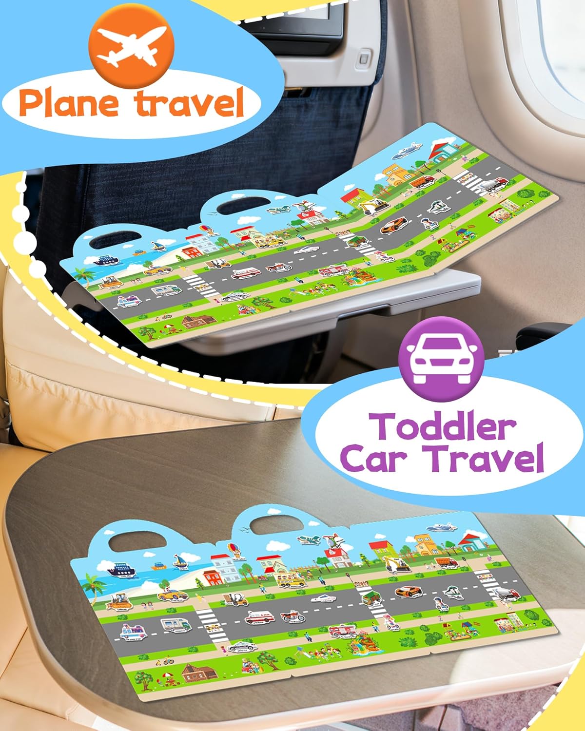 Detalle 2 de Benresive Reusable Sticker Book 36 🎨
