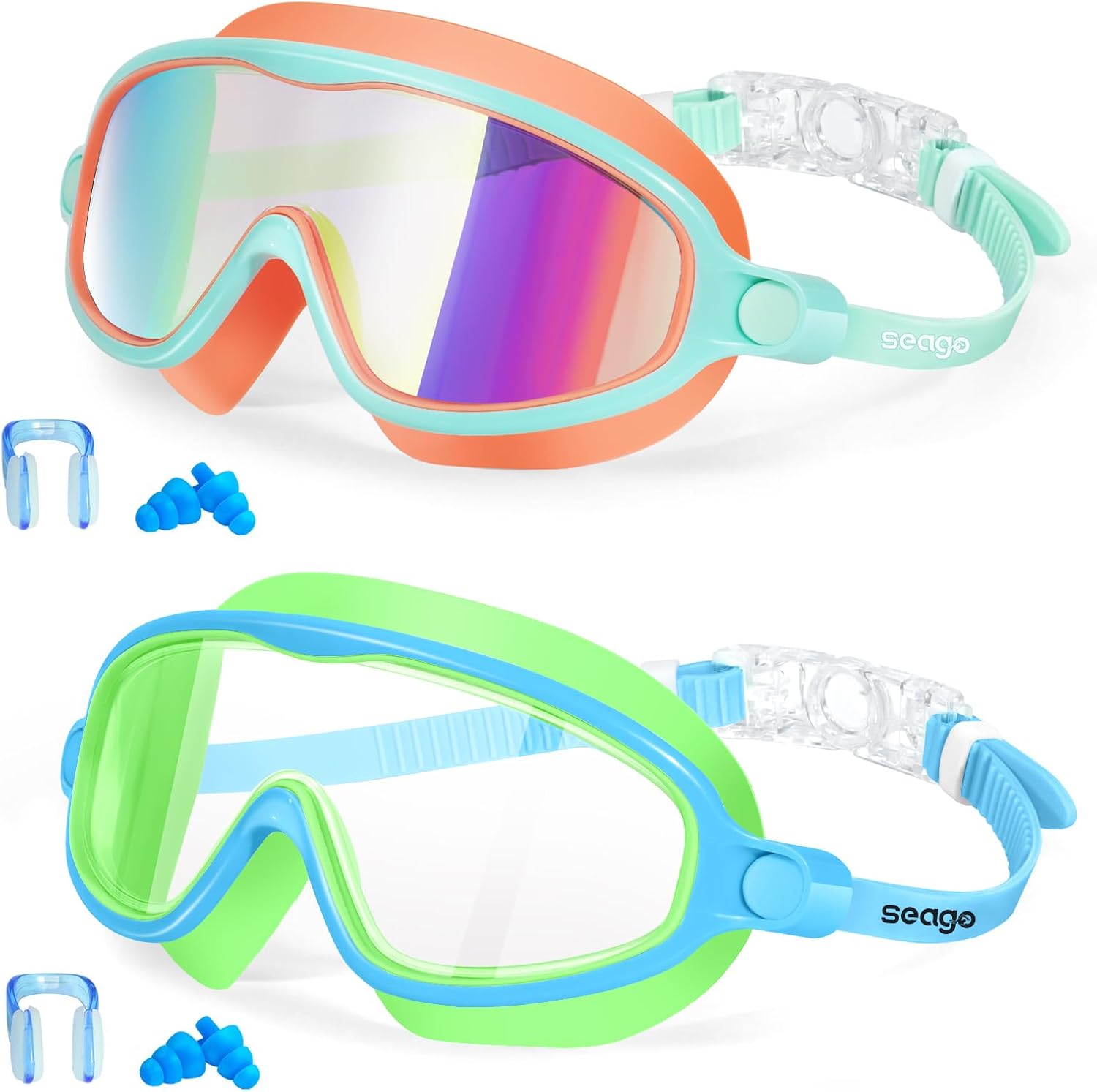 Thumbnail 6 de Seago Kids’ Swimming Goggles, Ages 3–14