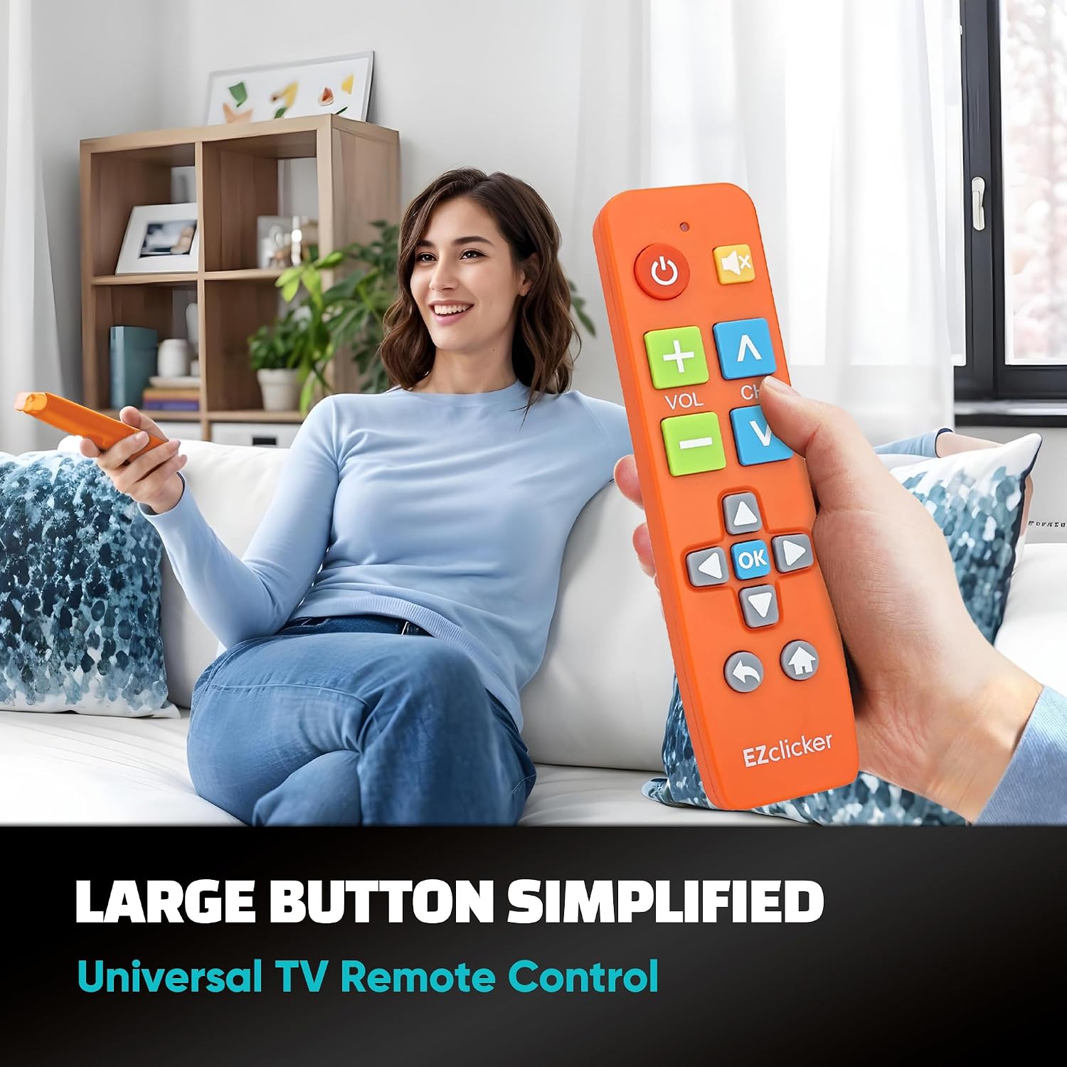 Detalle 2 de EZclicker Big Button Universal TV Remote
