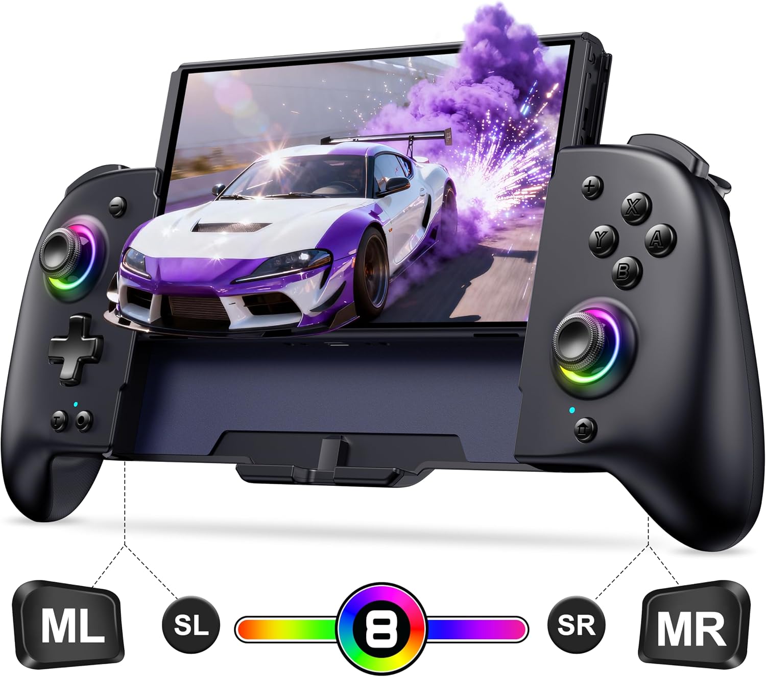 Detalle de Spican Switch Pro Controller 4-Button Wireless