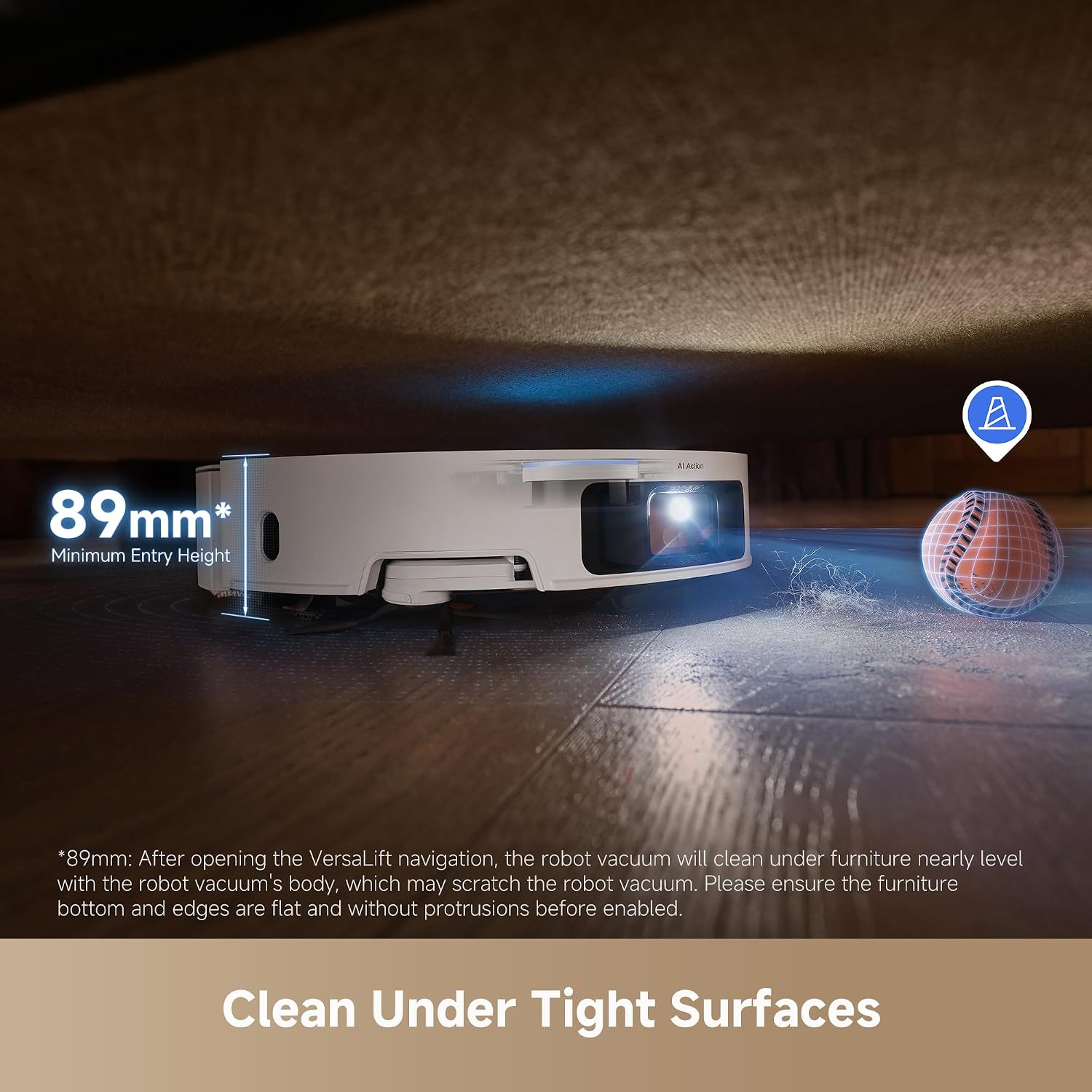 Detalle de dreame X50 Ultra Complete Robot Vacuum with Mop