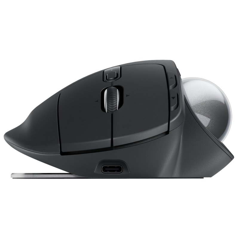 Detalle 2 de Logitech MX Ergo S: trackball ergonómico inalámbrico con inclinación de 20° y 6 botones personalizables