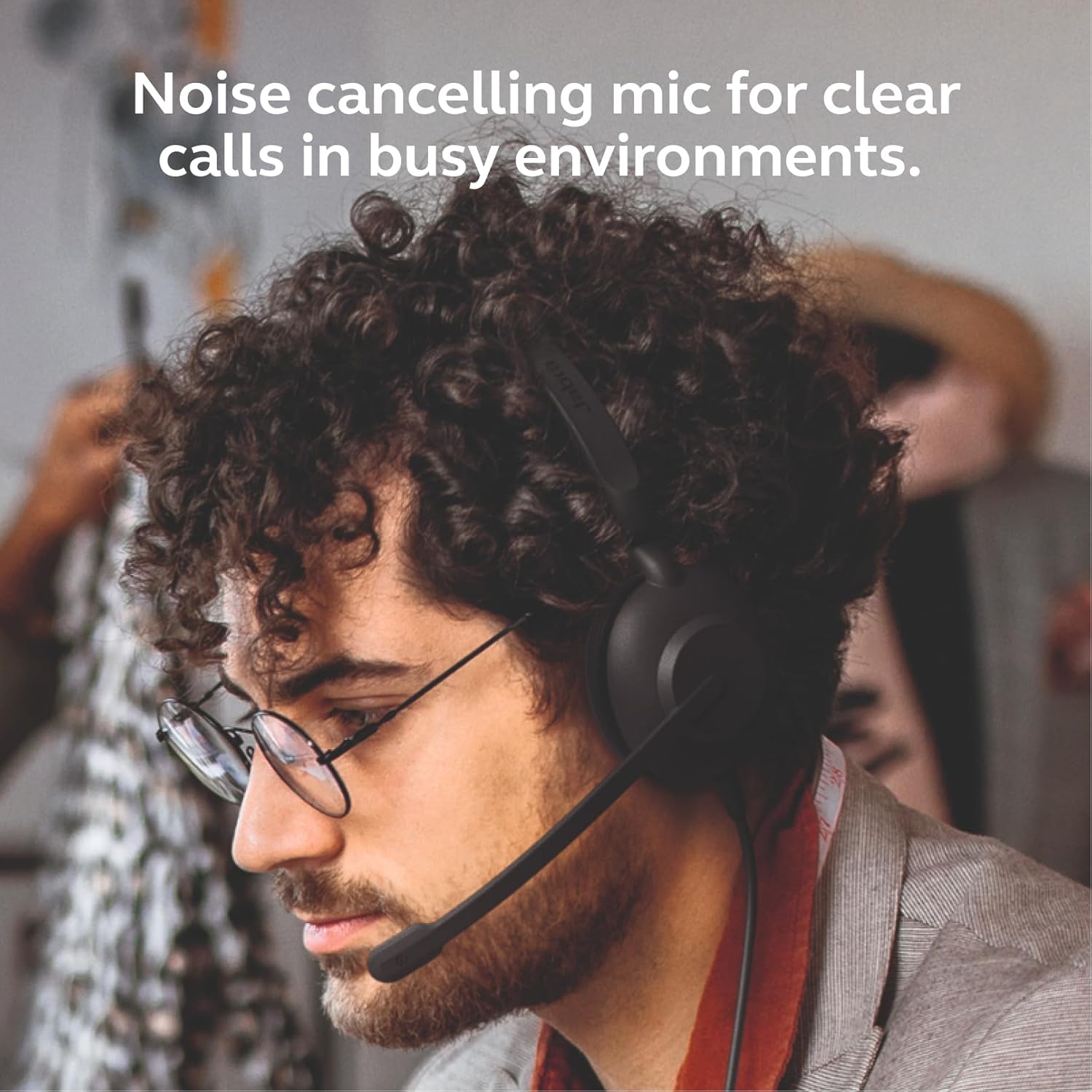 Detalle 1 de Jabra Evolve 10 Wired Headset 92 g