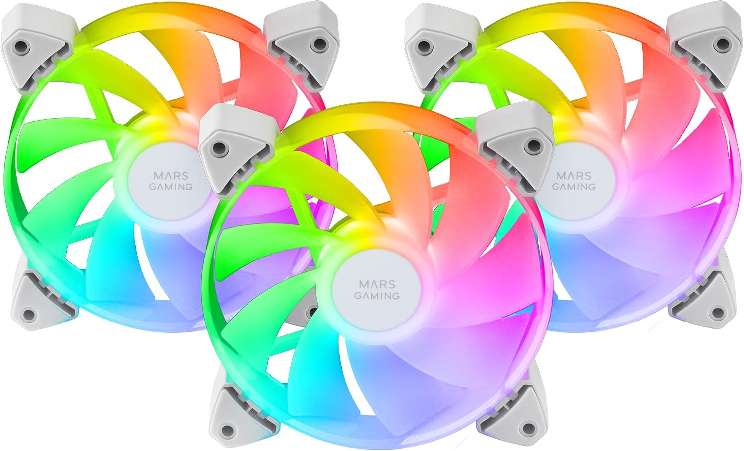 Thumbnail 5 de Mars Gaming MF-3AR Kit 3 Ventiladores 120mm ARGB RGB